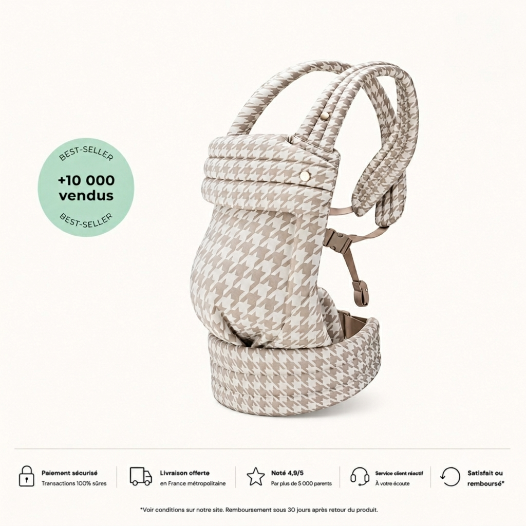 Porte-bébé Ventral Ergonomique de chez CirelCare