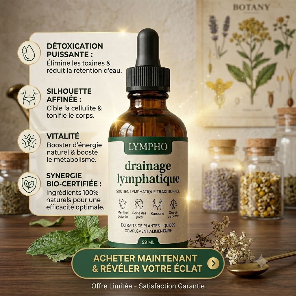 Sérum Drainant Naturel Lympho