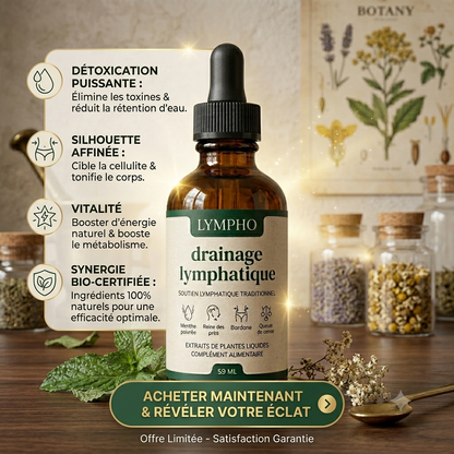 Sérum Drainant Naturel Lympho