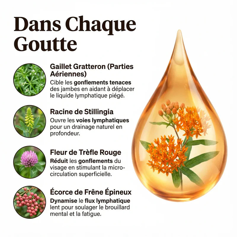 Sérum Drainant Naturel Lympho
